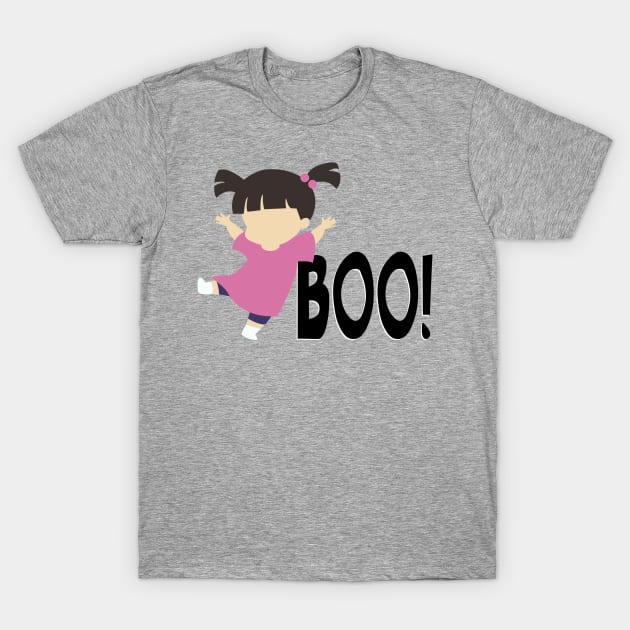 Boo! T-Shirt by WereAllMadBoutique